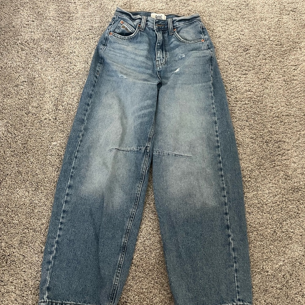 BDG Blue Boyfriend Jeans Relaxed Fit